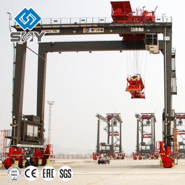 40Ton Portal Rubber Tyred Gantry Crane for Handling 40ft,20ft Container